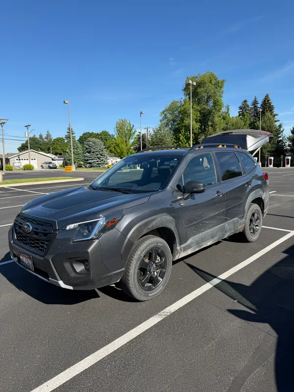 Subaru exterior before detailing