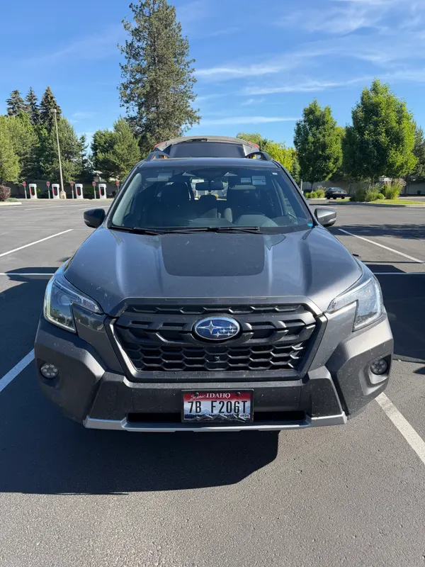 Subaru front exterior before detailing