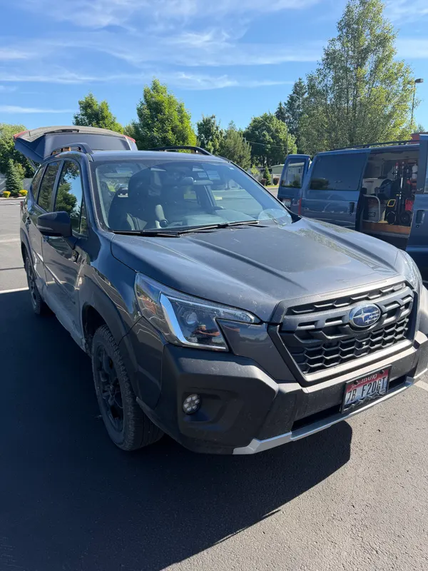 Subaru exterior before detailing