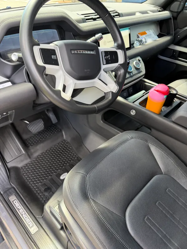 Land Rover Defender interior detail