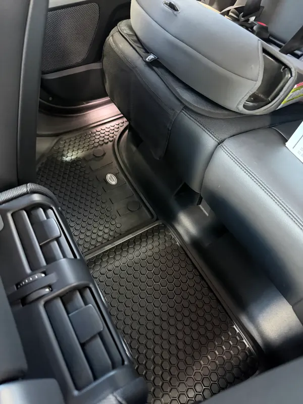 Land Rover Defender rear floor detail